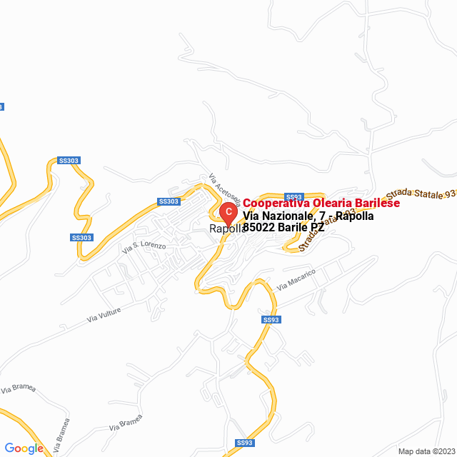 apri la mappa di Cooperativa Olearia Barilese