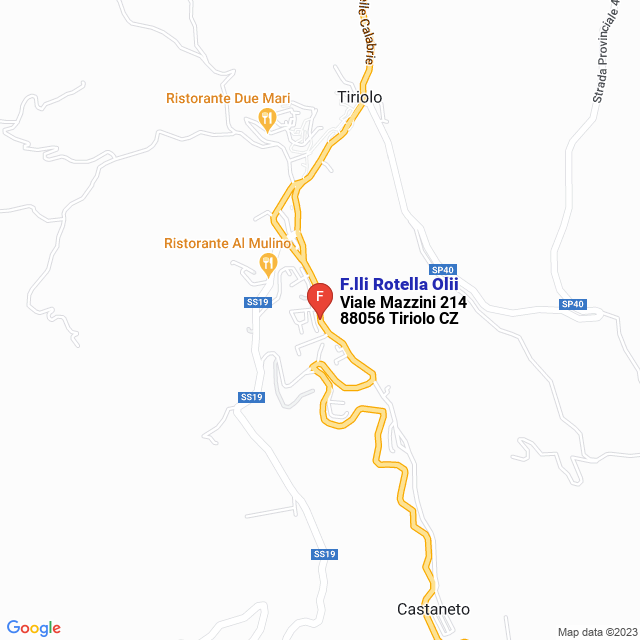 apri la mappa di F.lli Rotella Olii