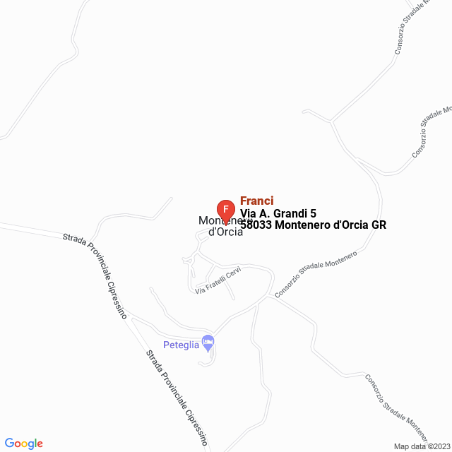 apri la mappa di Franci