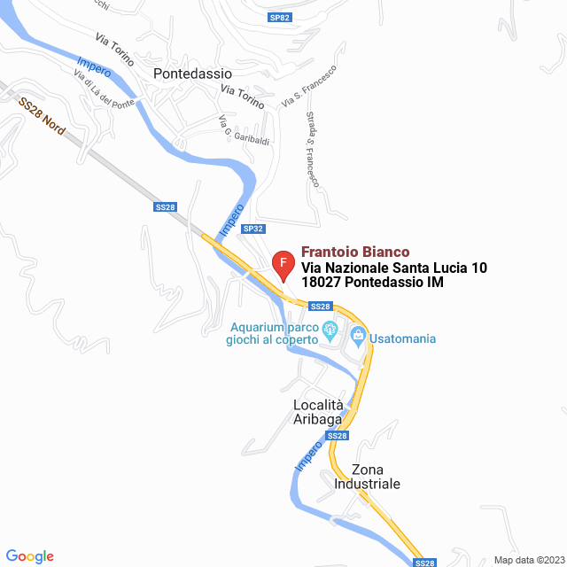 apri la mappa di Frantoio Bianco