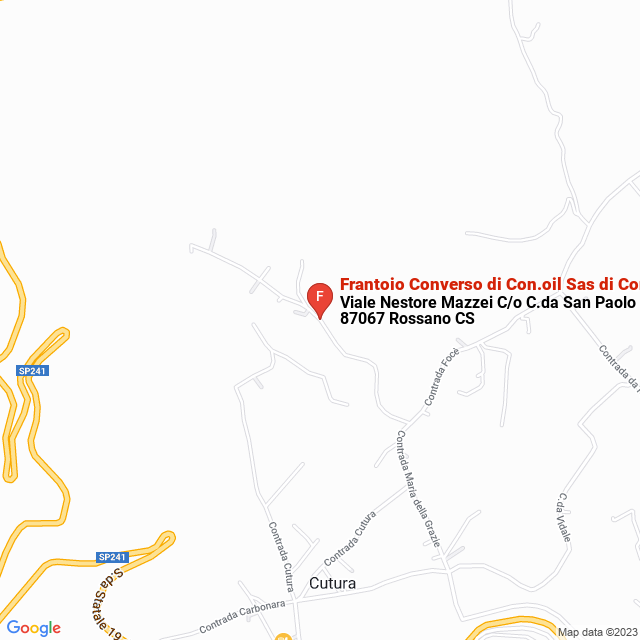 apri la mappa di Frantoio Converso di Con.oil Sas di Converso Guglielmo & C.