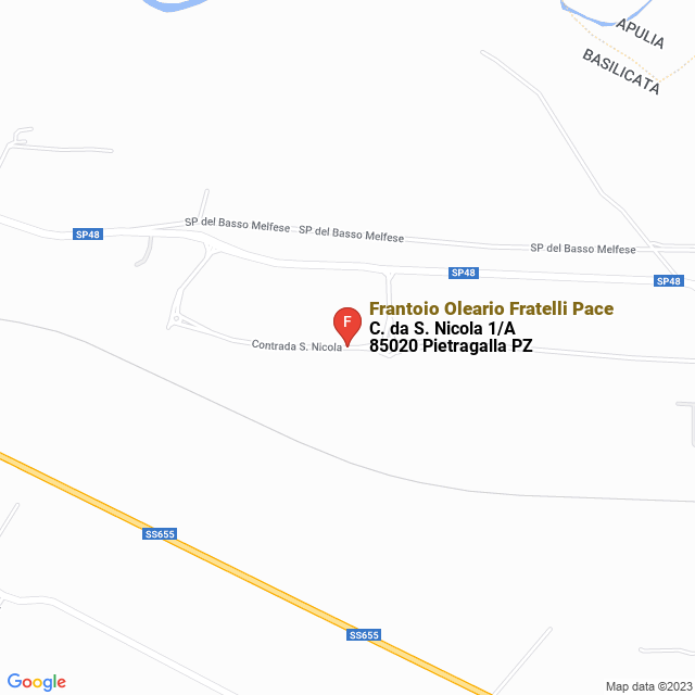 apri la mappa di Frantoio Oleario Fratelli Pace