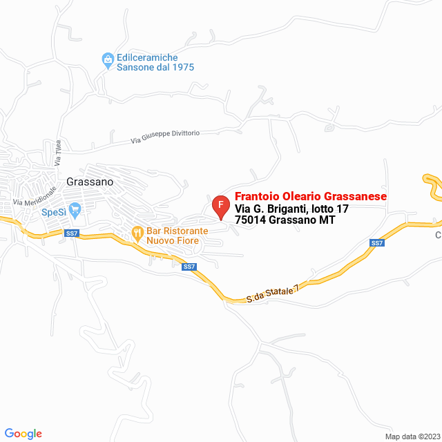 apri la mappa di Frantoio Oleario Grassanese