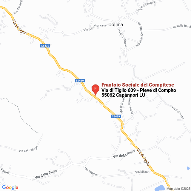 apri la mappa di Frantoio Sociale del Compitese