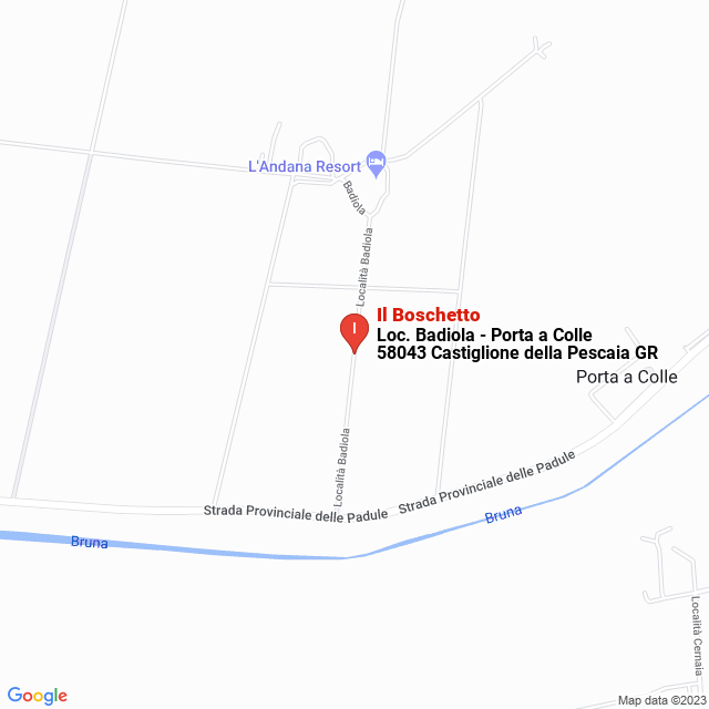 apri la mappa di Il Boschetto