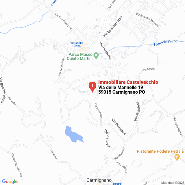 apri la mappa di Immobiliare Castelvecchio