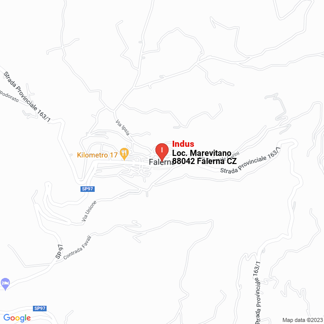 apri la mappa di Indus