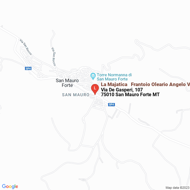 apri la mappa di La Majatica - Frantoio Oleario Angelo Valluzzi