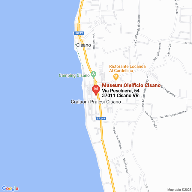 apri la mappa di Museum Oleificio Cisano