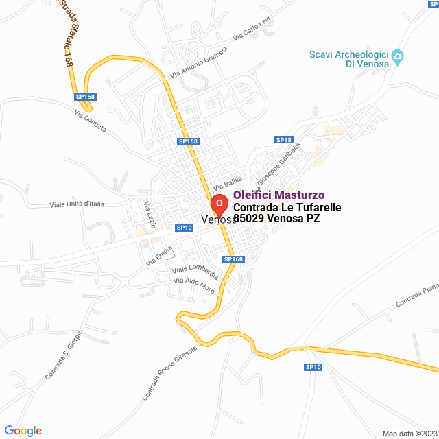 apri la mappa di Oleifici Masturzo