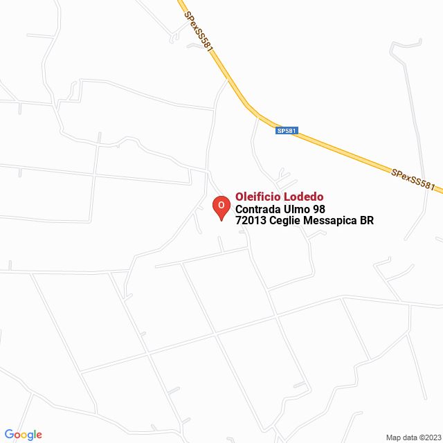 apri la mappa di Oleificio Lodedo
