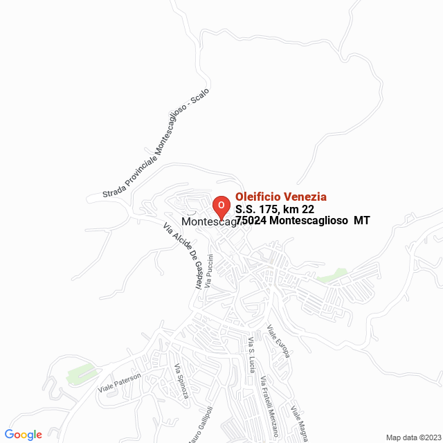 apri la mappa di Oleificio Venezia