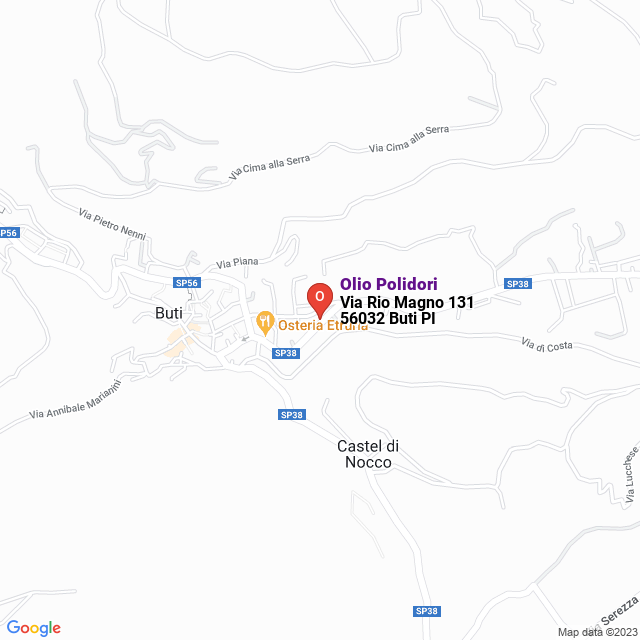 apri la mappa di Olio Polidori