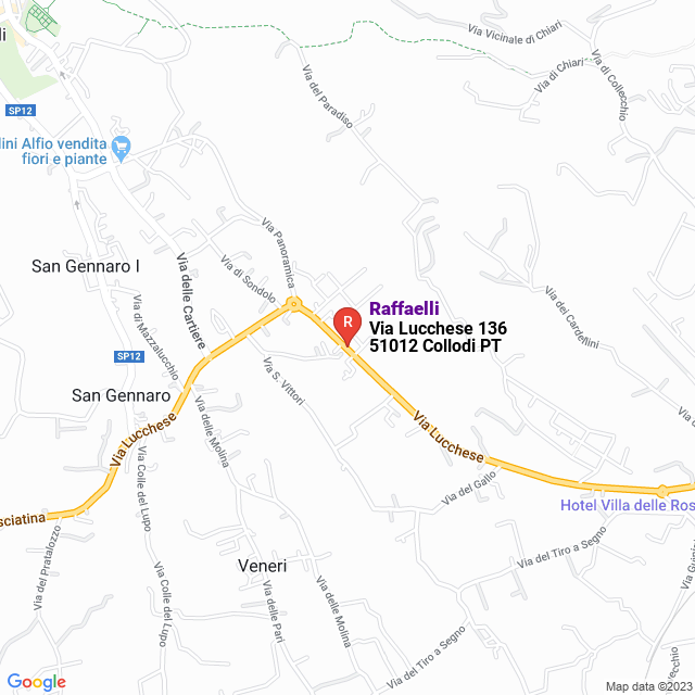 apri la mappa di Raffaelli