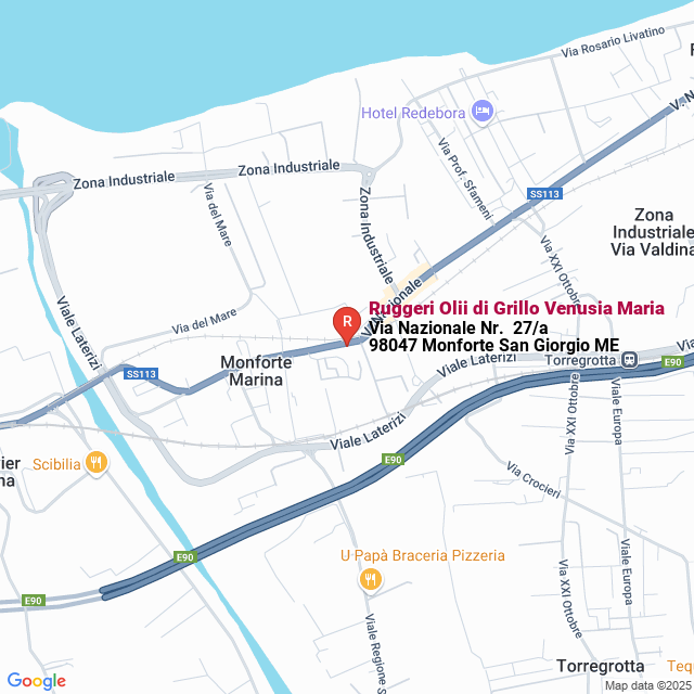 apri la mappa di Ruggeri Olii di Grillo Venusia Maria