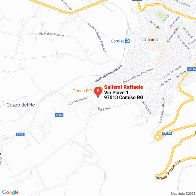 apri la mappa di Sallemi Raffaele