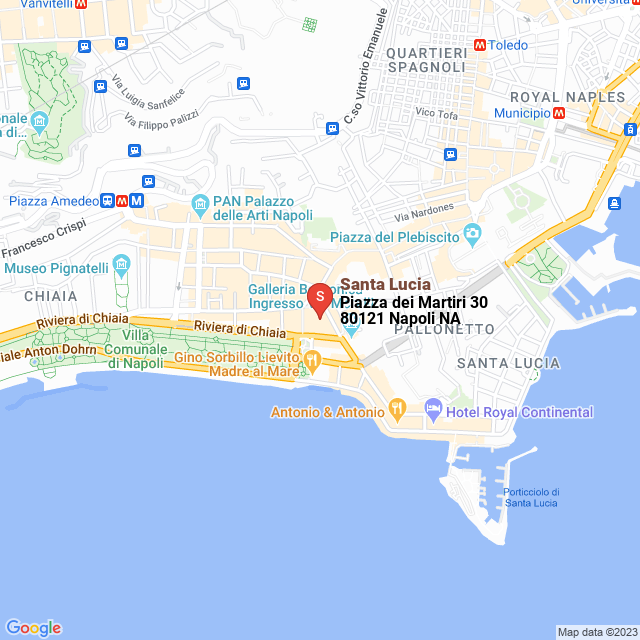 apri la mappa di Santa Lucia