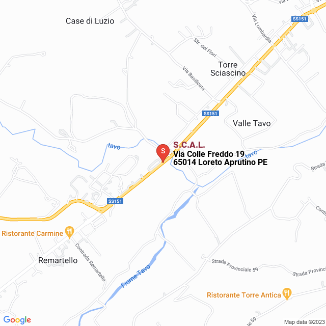 apri la mappa di S.C.A.L.