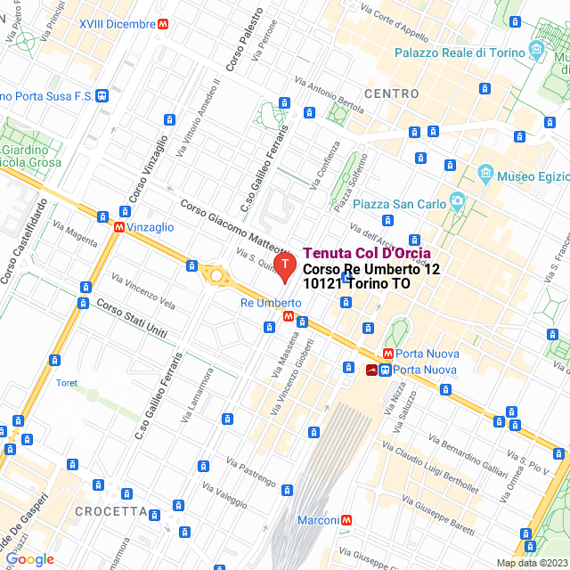 apri la mappa di Tenuta Col D‘Orcia