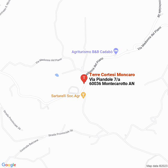 apri la mappa di Terre Cortesi Moncaro