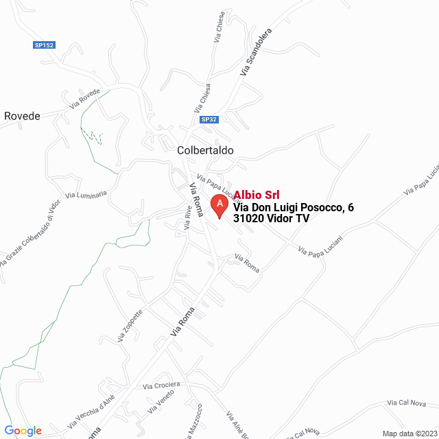 apri la mappa di Albio Srl