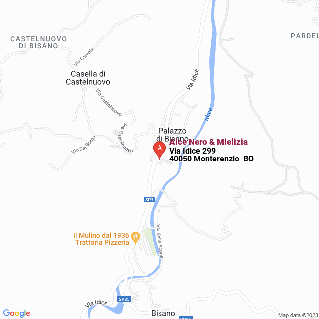 apri la mappa di Alce Nero & Mielizia