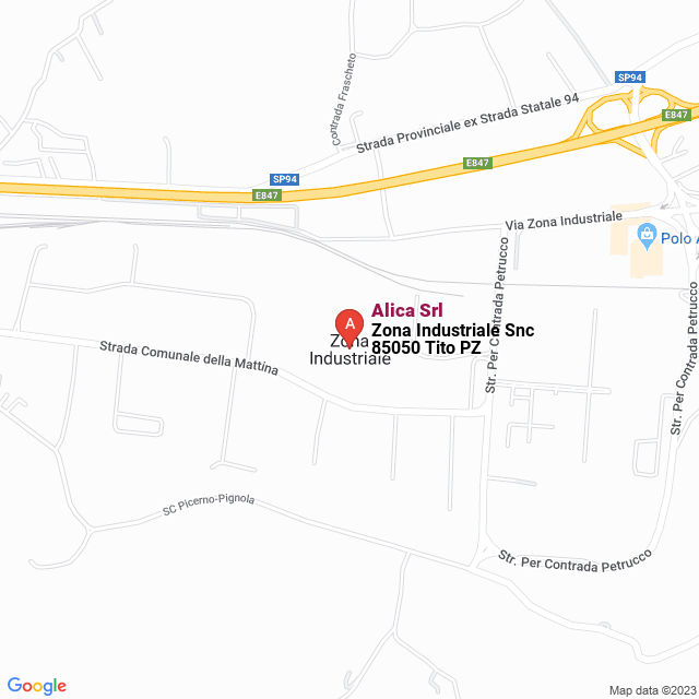 apri la mappa di Alica Srl