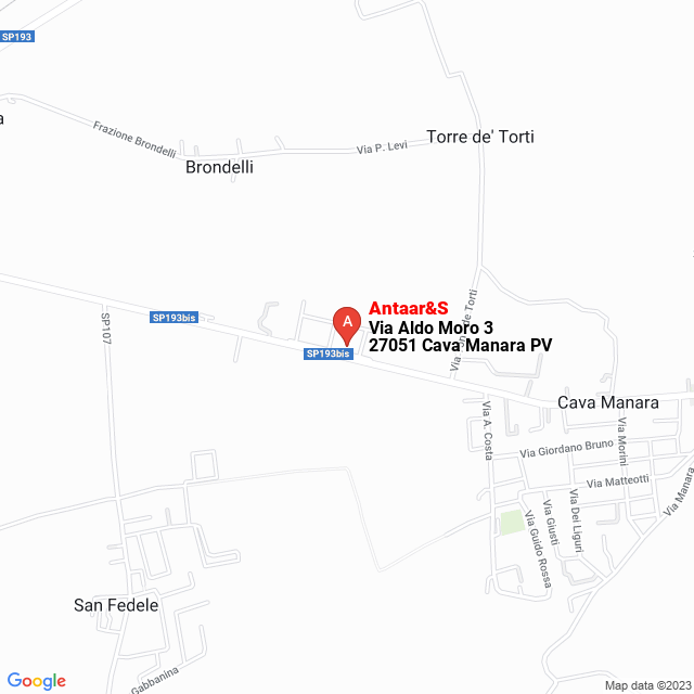 apri la mappa di Antaar&S