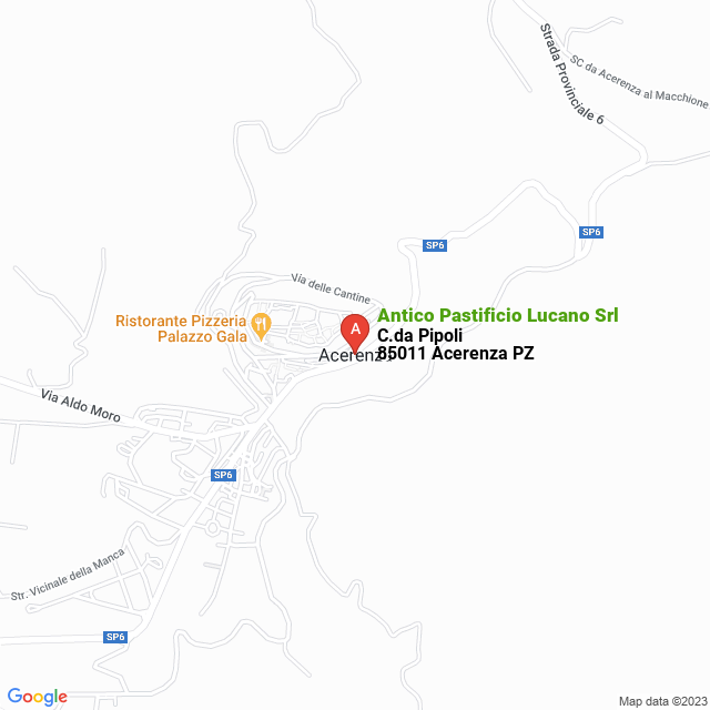 apri la mappa di Antico Pastificio Lucano Srl