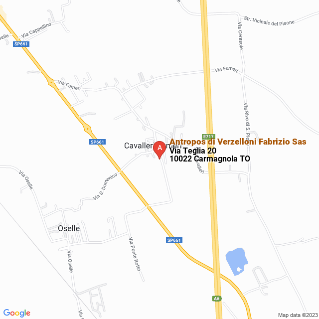 apri la mappa di Antropos di Verzelloni Fabrizio Sas