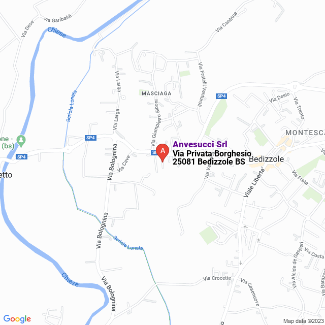 apri la mappa di Anvesucci Srl