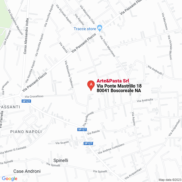 apri la mappa di Arte&Pasta Srl