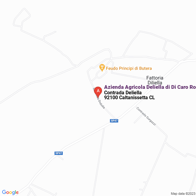 apri la mappa di Azienda Agricola Deliella di Di Caro Rosalia