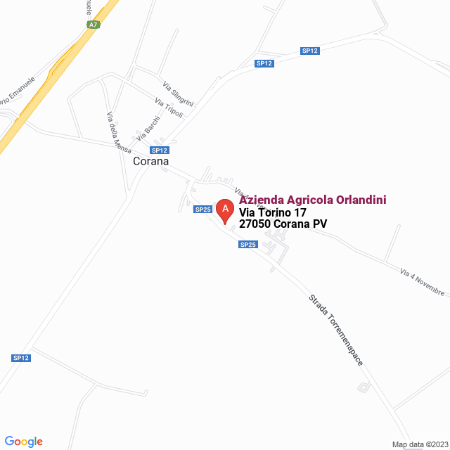 apri la mappa di Azienda Agricola Orlandini