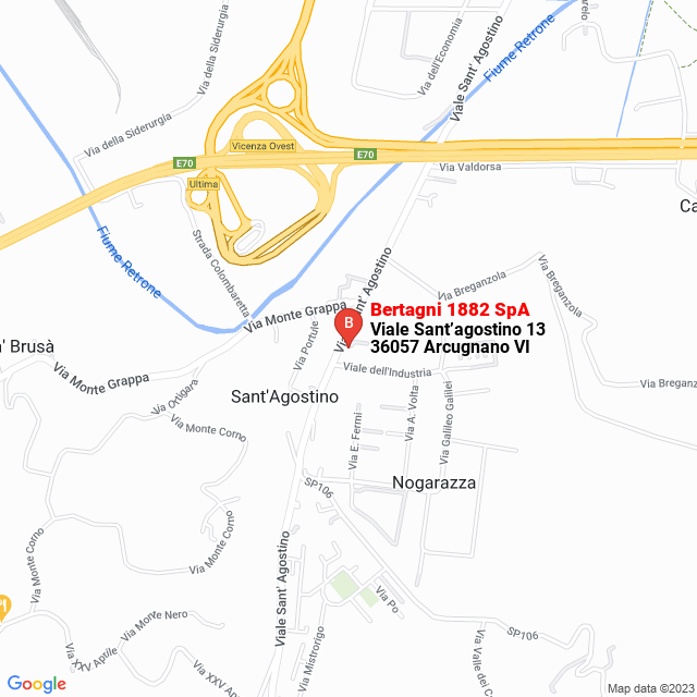 apri la mappa di Bertagni 1882 SpA