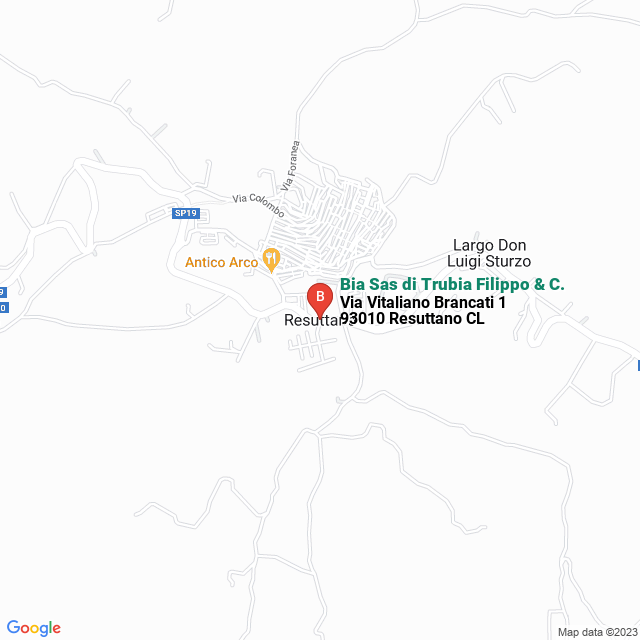 apri la mappa di Bia Sas di Trubia Filippo & C.