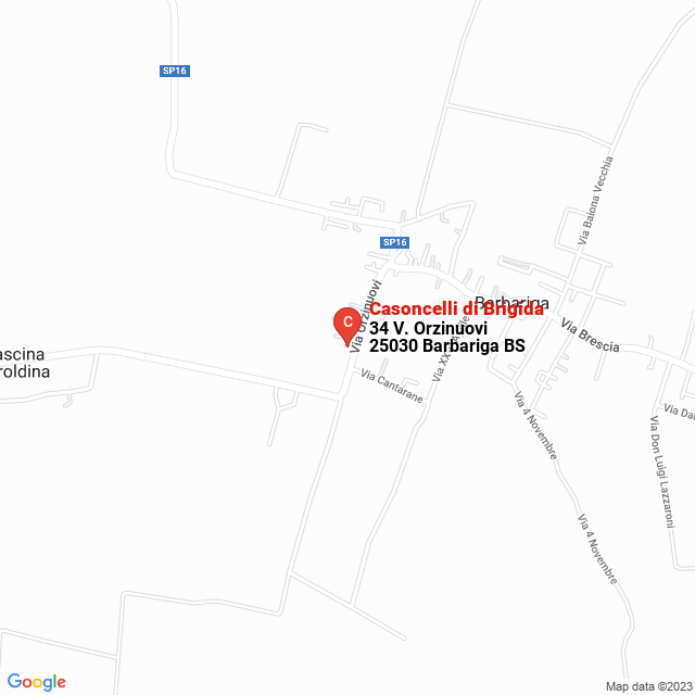 apri la mappa di Casoncelli di Brigida