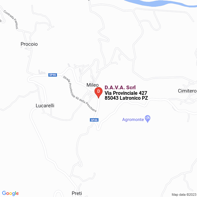 apri la mappa di D.A.V.A. Scrl