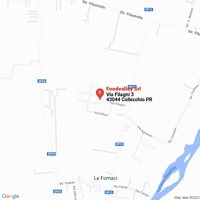 apri la mappa di Foodvalley Srl
