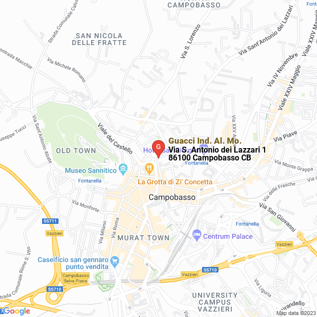 apri la mappa di Guacci Ind. Al. Mo.