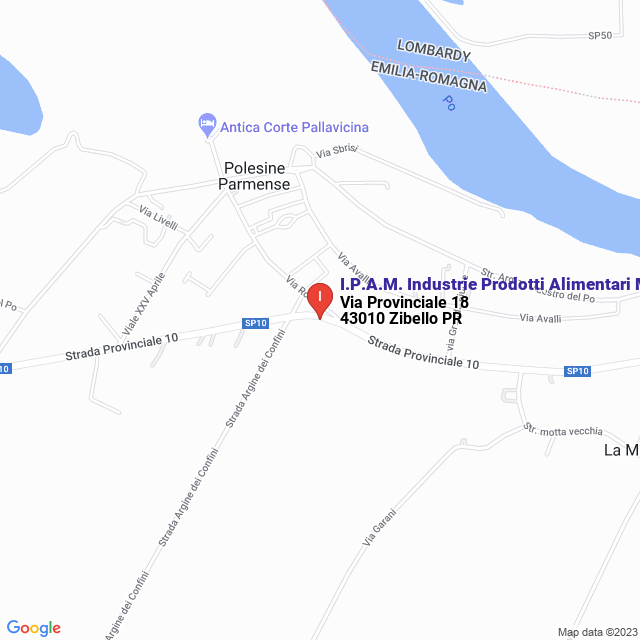 apri la mappa di I.P.A.M. Industrie Prodotti Alimentari Manenti Srl