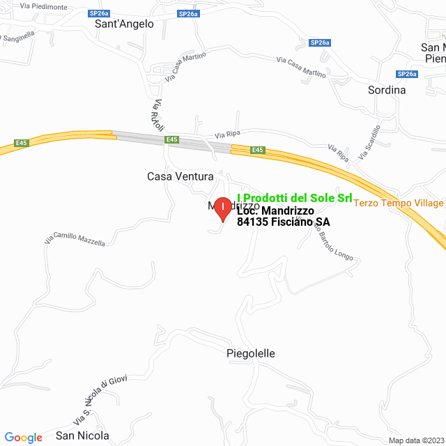 apri la mappa di I Prodotti del Sole Srl