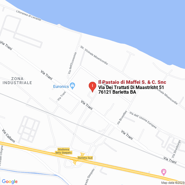 apri la mappa di Il Pastaio di Maffei S. & C. Snc
