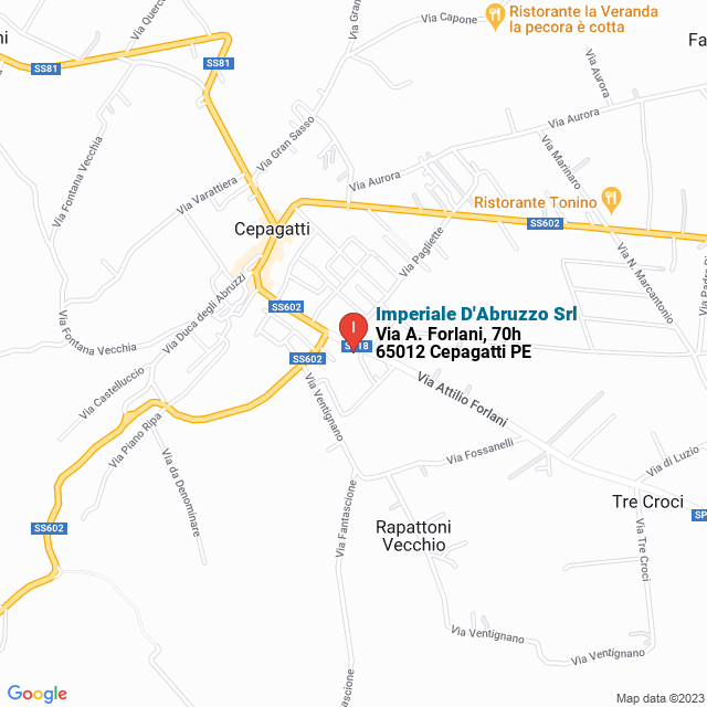 apri la mappa di Imperiale D‘Abruzzo Srl