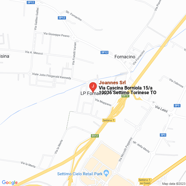 apri la mappa di Joannes Srl