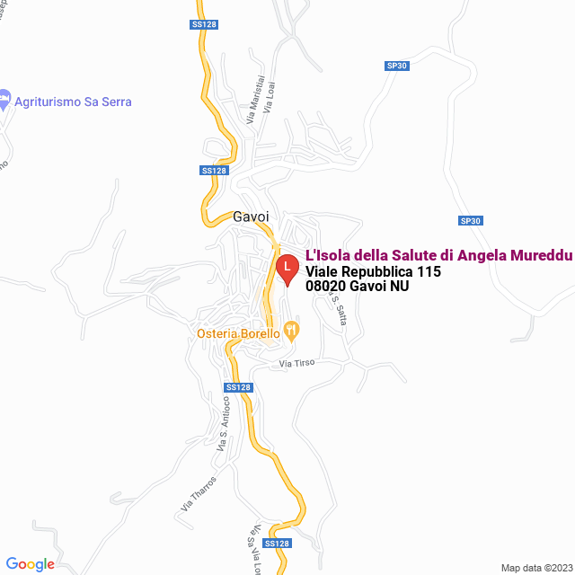 apri la mappa di L‘Isola della Salute di Angela Mureddu