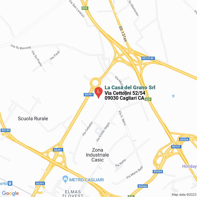 apri la mappa di La Casa del Grano Srl