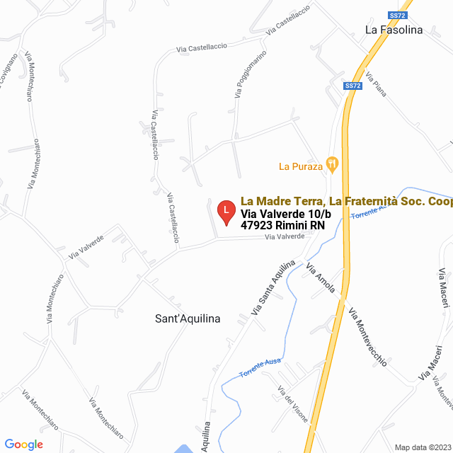 apri la mappa di La Madre Terra, La Fraternità Soc. Coop. Sociale a r.l. O.N.L.U.S. Scarl