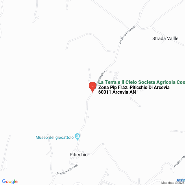 apri la mappa di La Terra e Il Cielo Societa Agricola Cooperativa Scarl