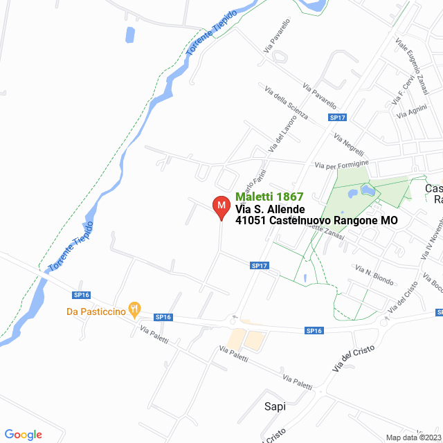 apri la mappa di Maletti 1867